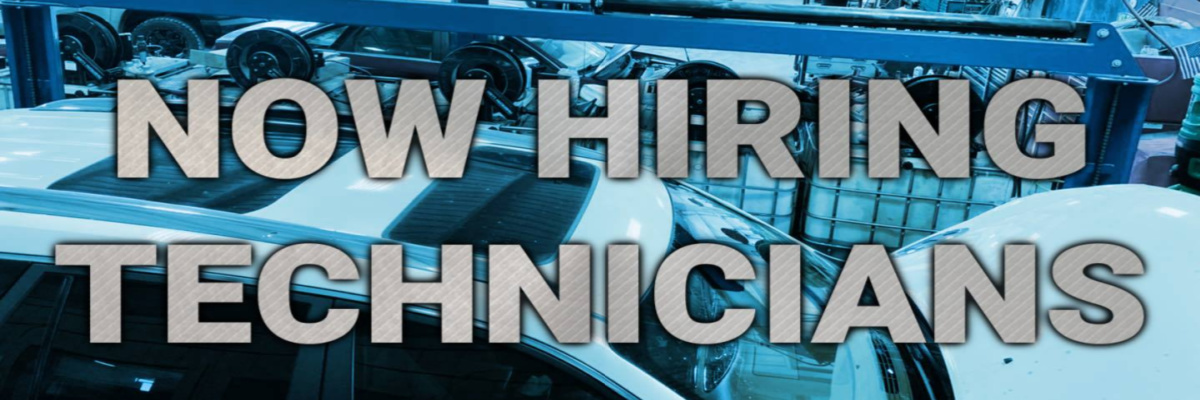 Now Hiring Automotive Techs